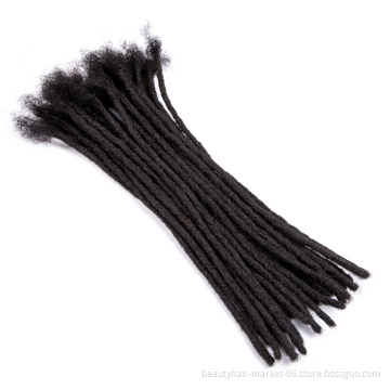 BLT Locks hot sale men dreads tight afro kinky human hair dread locs handmade dreadlock extensions human hair